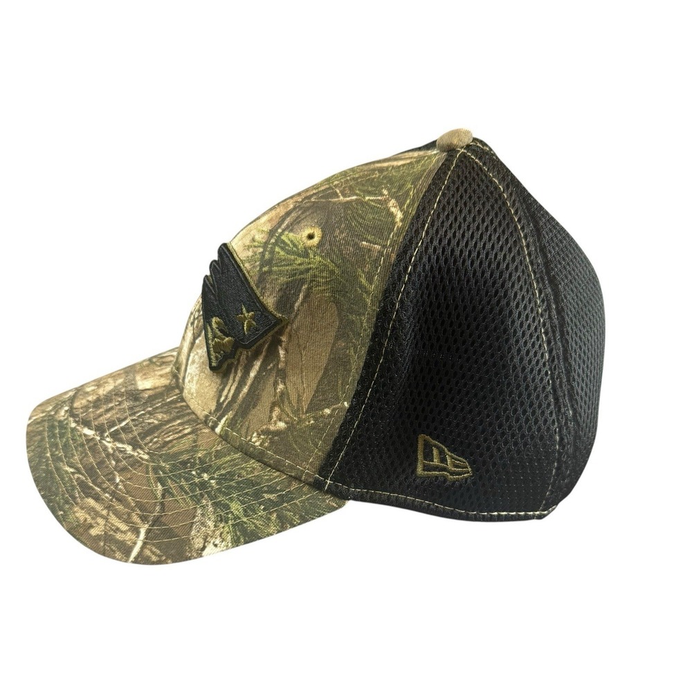 NEW ERA New England Patriots Realtree Camo 39THIRTY Flex Fit Hat M/L NFL - Picture 3 of 11